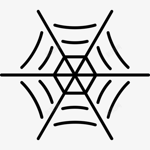 蜘蛛网装饰恐怖svg_新图网 https://ixintu.com 蜘蛛网 装饰 恐怖 万圣节