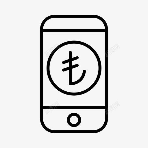 里拉银行数字银行svg_新图网 https://ixintu.com 银行 里拉 数字 金融 货币 网上银行