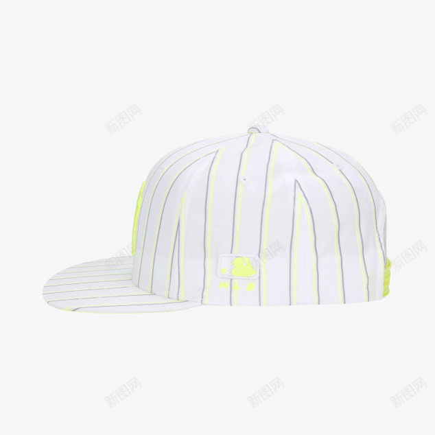 荧光标志条纹平沿帽NEWYORKYANKEESpng_新图网 https://ixintu.com 荧光 标志 条纹 沿帽