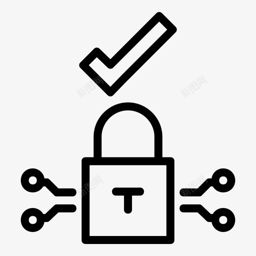 秘密访问锁网络安全svg_新图网 https://ixintu.com 秘密 访问 网络安全
