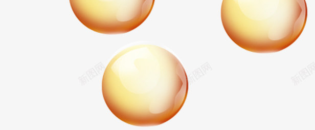 金色珠子png免抠素材_新图网 https://ixintu.com 金色 珠子