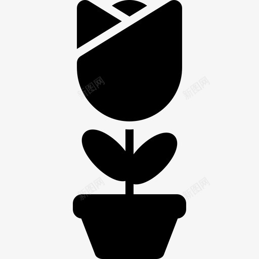 花卉植物花卉花园svg_新图网 https://ixintu.com 花卉 植物 花园 自然 夏季花 季花 固体