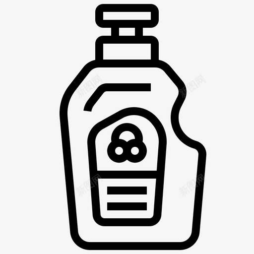 香皂洗涤剂液体svg_新图网 https://ixintu.com 香皂 洗涤剂 液体 家居用品