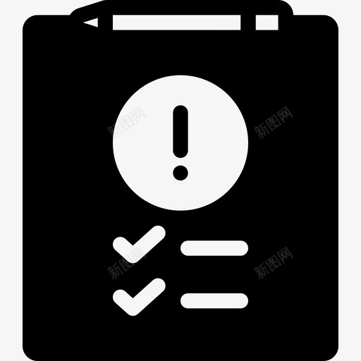 便笺管理组织者注意事项日常笔记本svg_新图网 https://ixintu.com 便笺 管理 组织者 注意事项 日常 笔记本 记事本 实心