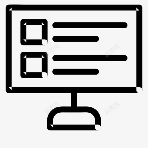 演示文稿计算机监视器svg_新图网 https://ixintu.com 演示 文稿 计算机 监视器 报表 屏幕