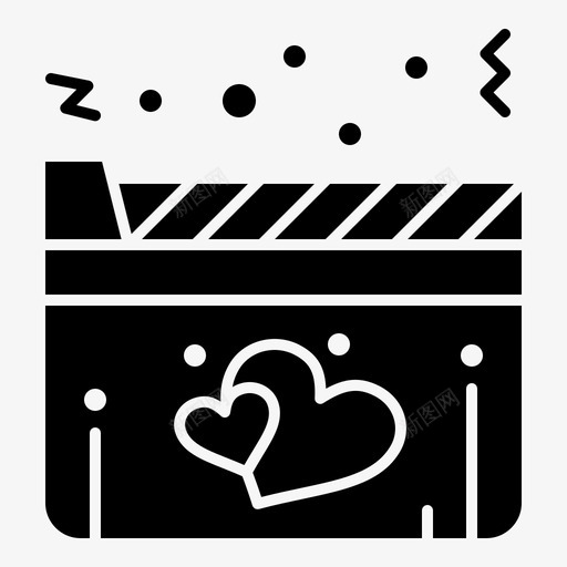 电影心爱svg_新图网 https://ixintu.com 电影 心爱 情人节 实心 雕文
