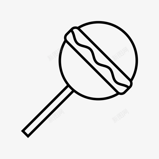 棒棒糖糖果礼物svg_新图网 https://ixintu.com 棒棒糖 糖果 礼物 甜点 请客 圣诞快乐