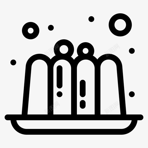 蛋糕食物果冻svg_新图网 https://ixintu.com 食物 蛋糕 果冻 粗体