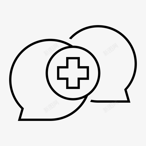 医疗咨询讨论健康svg_新图网 https://ixintu.com 医疗 咨询 健康 讨论 医院 保持