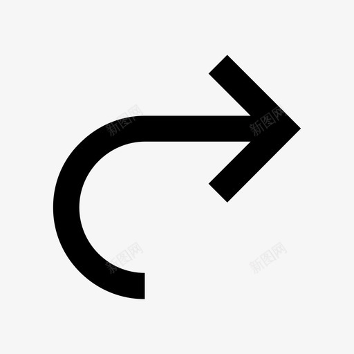 箭头后退逆转svg_新图网 https://ixintu.com 箭头 后退 逆转 转身 掉头