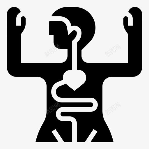 人体功能健康svg_新图网 https://ixintu.com 人体 器官 功能 健康