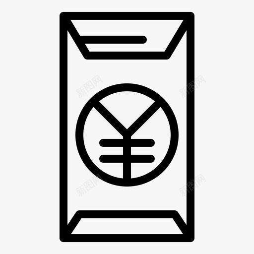 红包中国新年svg_新图网 https://ixintu.com 红包 新年 中国 年中国