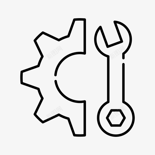 维护编辑工具家庭维修svg_新图网 https://ixintu.com 维护 编辑 工具 家庭 维修 设置 营销