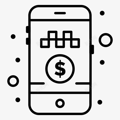 网上网上订车付现金svg_新图网 https://ixintu.com 网上 网上网 订车 付现 现金 交钱 乘车 出租车 服务 专线