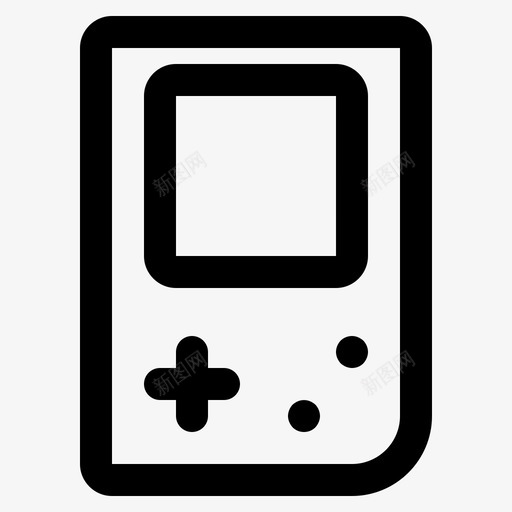 游戏机经典旧svg_新图网 https://ixintu.com 游戏机 过去 复古 经典 去的 时间