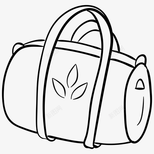 运动包行李包板球svg_新图网 https://ixintu.com 运动 包运动 包行李 行李 包板球 板球 曲棍球 滑雪 雪线 图标