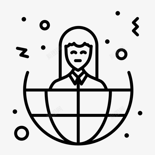 商业离岸女人svg_新图网 https://ixintu.com 女人 商业 离岸 世界 大胆 路线