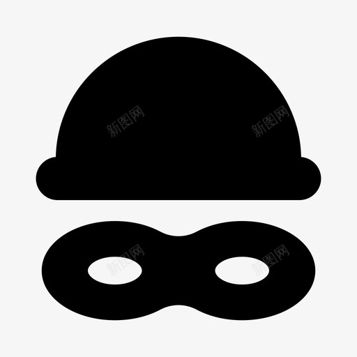 小偷罪犯网络svg_新图网 https://ixintu.com 小偷 罪犯 网络 黑客 强盗 基本 图标