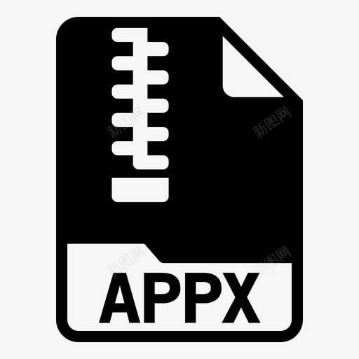 appx文档扩展名svg_新图网 https://ixintu.com 文件 格式 文档 扩展名 存档 压缩