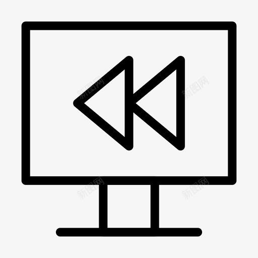 桌面背面左侧svg_新图网 https://ixintu.com 桌面 背面 左侧 媒体 倒带 计算机 设备 电子设备 常规 行集