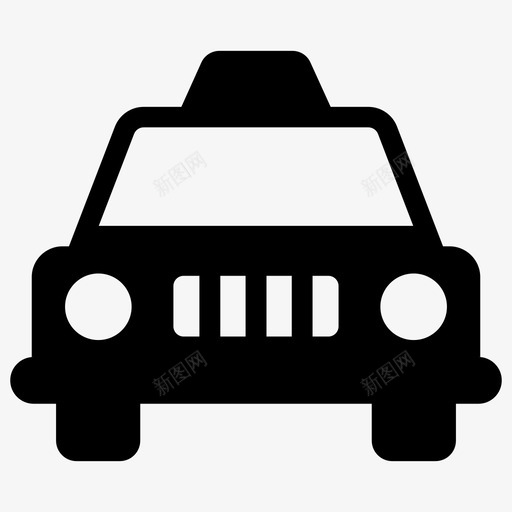 警车自动车政治车svg_新图网 https://ixintu.com 警车 自动车 政治 交通 交通图 图标