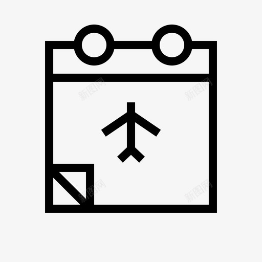日历飞机事件svg_新图网 https://ixintu.com 日历 飞机 事件 大纲