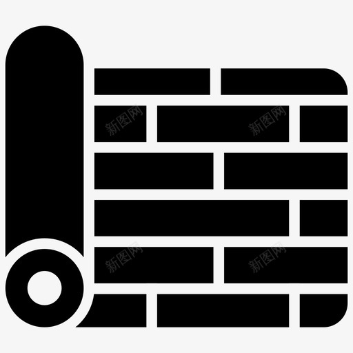 墙纸墙皮装饰纸svg_新图网 https://ixintu.com 墙纸 墙皮 装饰 墙面 翻新 石膏 房屋装修 建筑 字形 矢量 矢量图