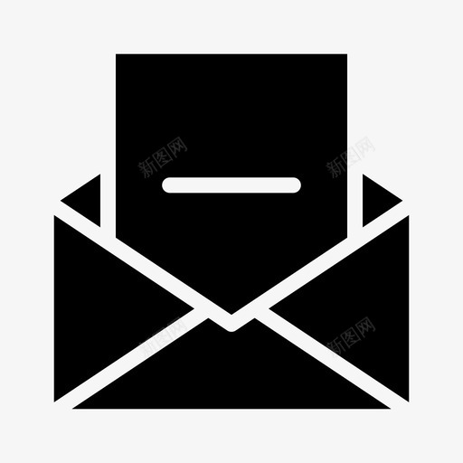 删除电子邮件材料字形集53svg_新图网 https://ixintu.com 删除 电子邮件 材料 字形