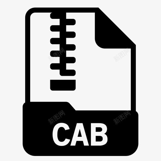 cab文档扩展名svg_新图网 https://ixintu.com 文件 格式 文档 扩展名 存档 压缩