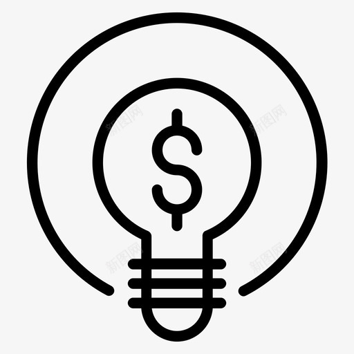 投资理念财务资金svg_新图网 https://ixintu.com 投资 理念 财务 资金 线图 图标