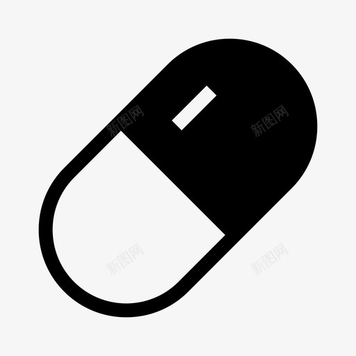 胶囊医生药物svg_新图网 https://ixintu.com 胶囊 医生 药物医学 药物 基本 图标