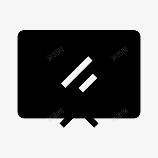 电视数字显示器svg_新图网 https://ixintu.com 电视 数字 数字显示 显示器 监视器 基本 图标
