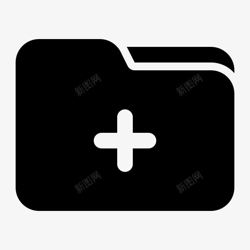加文件夹数据文档svg_新图网 https://ixintu.com 加文 文件夹 数据 文档 文件 实体