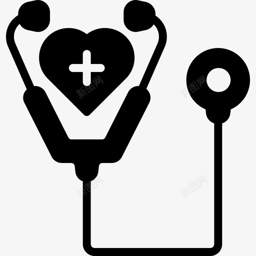 护理诊断医生svg_新图网 https://ixintu.com 护理 诊断 医生 保健 听诊器