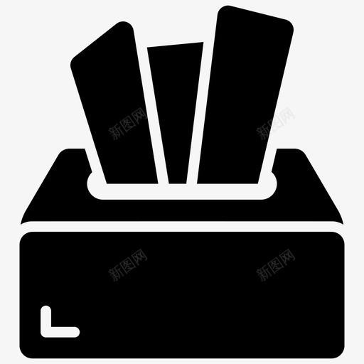 纸巾盒浴室纸巾清洁纸svg_新图网 https://ixintu.com 纸巾 清洁 浴室 卫生纸 湿巾 房屋 符号 图标