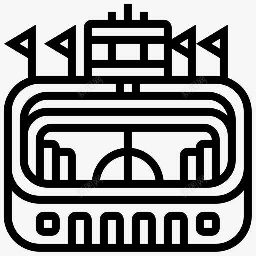 竞技场竞赛活动svg_新图网 https://ixintu.com 竞技场 竞赛活动 锦标赛 场地 体育 跑道