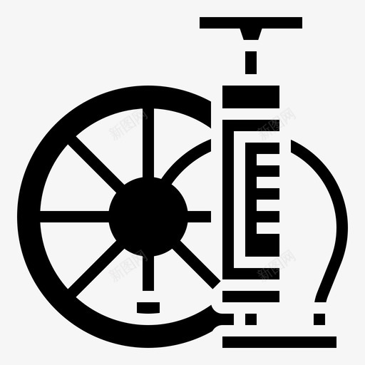 充气轮胎车轮svg_新图网 https://ixintu.com 充气 轮胎 车轮 自行车 部件 标志 标志符 符号