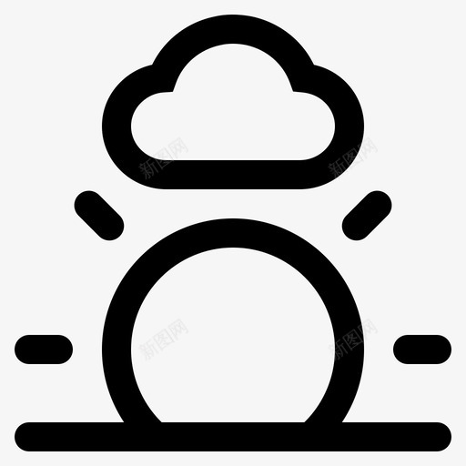 日落在海洋光夏天svg_新图网 https://ixintu.com 日落 落在 海洋 夏天 日出 太阳 阳线