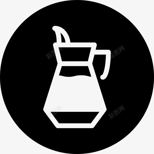 水壶容器果汁svg_新图网 https://ixintu.com 水壶 容器 果汁 汁水 厨房用具