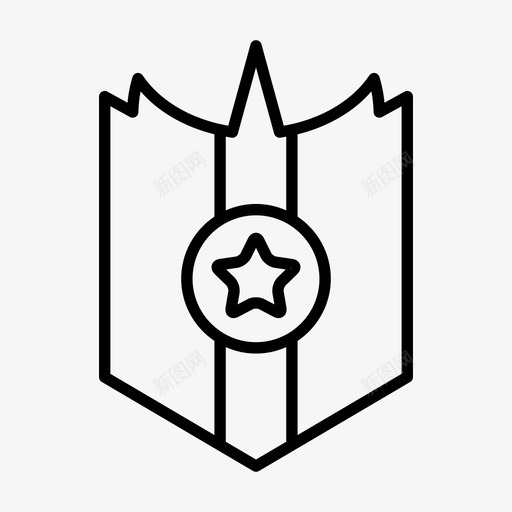 护盾徽章卫士svg_新图网 https://ixintu.com 徽章 护盾 卫士 安全 护盾号
