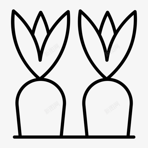 收获胡萝卜种植耕作svg_新图网 https://ixintu.com 胡萝卜 收获 种植 耕作 蔬菜 作物 农业 矢量 矢量图 图标