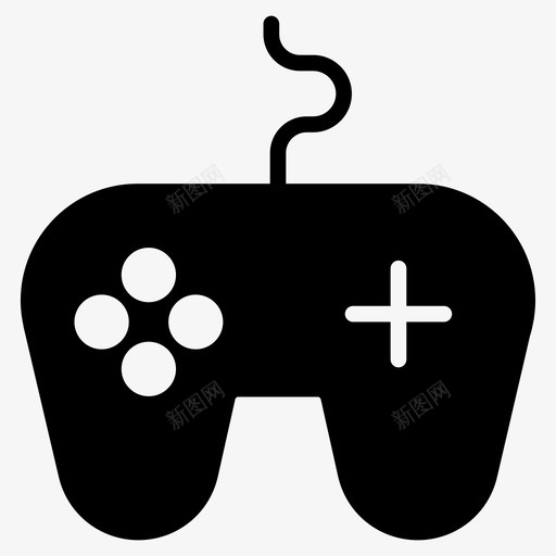 游戏小工具控制器设备svg_新图网 https://ixintu.com 游戏 小工 工具 控制器 设备 创意 流程 字形