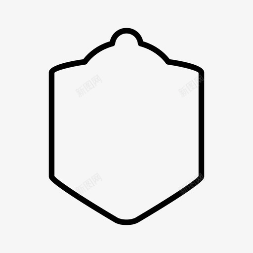 盾牌徽章标签svg_新图网 https://ixintu.com 徽章 盾牌 标签 护盾行