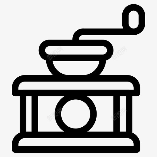 咖啡磨研磨机咖啡设计卷1svg_新图网 https://ixintu.com 咖啡 研磨机 磨研 设计