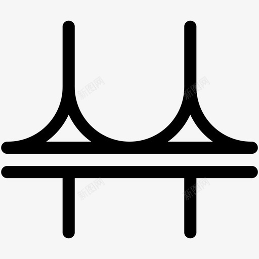 桥梁建筑城市景观svg_新图网 https://ixintu.com 建筑 桥梁 城市 景观 路桥