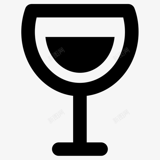 酒庆典饮料svg_新图网 https://ixintu.com 酒酒 庆典 饮料 酒杯