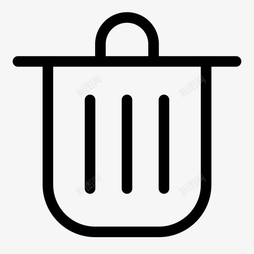 垃圾箱删除ui设计卷4svg_新图网 https://ixintu.com 垃圾箱 删除 设计
