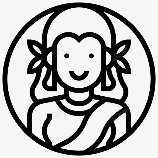 孟加拉国妇女亚洲人孟加拉人svg_新图网 https://ixintu.com 孟加拉国 妇女 亚洲人 孟加 孟加拉 拉人 民族 国家 头像