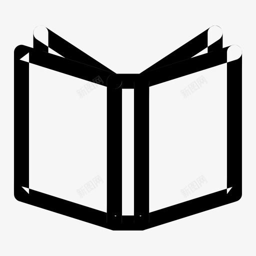 开本教育阅读svg_新图网 https://ixintu.com 开本 教育 阅读 学校 学习 基本 图标 所有 尺寸