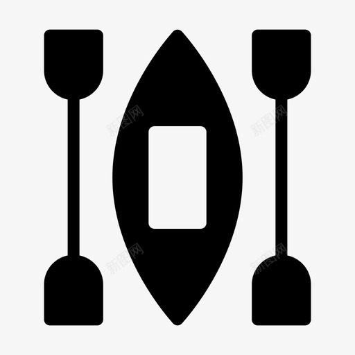桨海滩船svg_新图网 https://ixintu.com 海滩 海洋 独木舟海 生命线 铭文